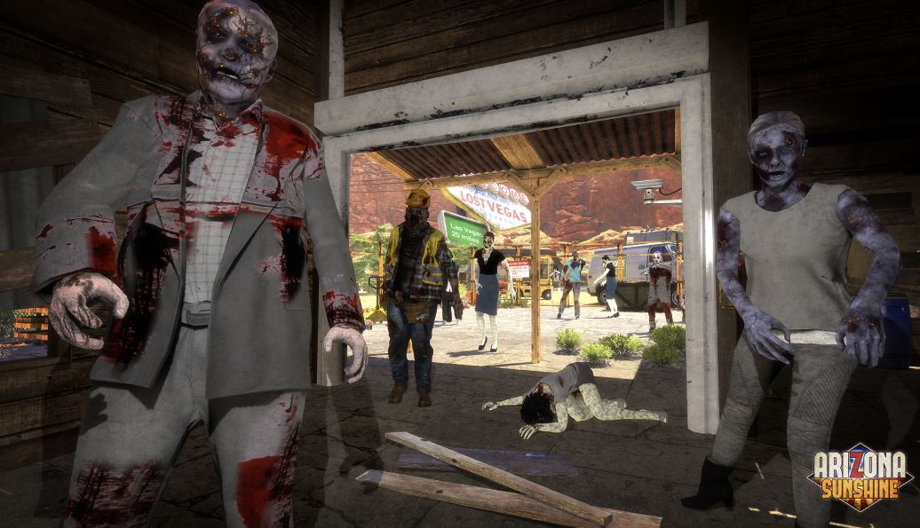 Virtual Reality Zombie Experience