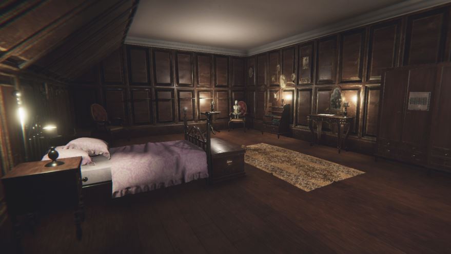 Virtual Reality Escape Room Illusion bedroom